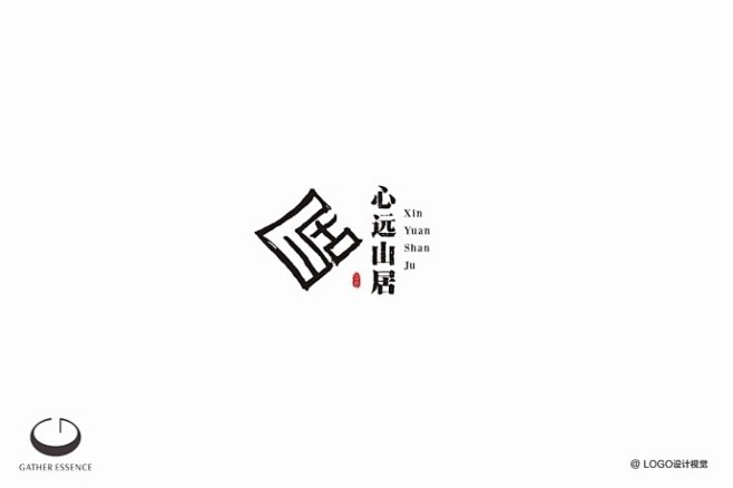 #logo设计人# 一组优秀的中式餐饮品...