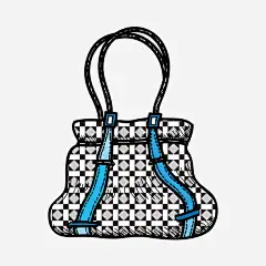 包包免抠素材_新图网 https://ixintu.com 包 包包 女包 手绘 矢量包