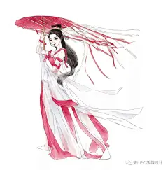 游戏/动漫人物造型专业手绘技法（古风篇)_服饰 : 服装款式、色彩、图案等都呈现出前所未有的崭新局面，而这一时期的女子服装，可谓是中国服装中最为精彩的篇章，其冠服之丰美华丽，妆饰之奇异纷繁，令人目不暇接。 襦裙服是汉族女子服饰中非常基础的一种款式，即女子上…