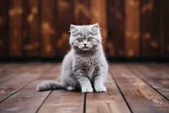 小可爱毛绒宠物猫猫图片摄影图