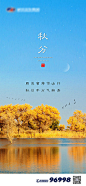【源文件下载】 海报 房地产 二十四节气 秋分  198666