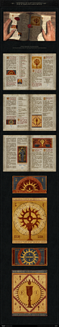 uı video game diablo Diablo IV fernando forero ui art Blizzard Digital Art  design iconography