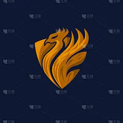 金凤凰鸟商业标志品牌