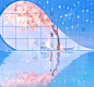 一颗心的我们，七夕快乐～_茶叶蛋!__插画师作品_涂鸦王国gracg.com