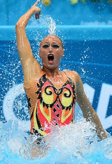 2012奥运会最美项目 “水上芭蕾”队服...