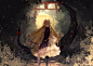 Anime 2504x1771 anime anime girls blonde Touhou Yakumo Yukari