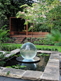 garden fountain | Garden Time | Pinterest