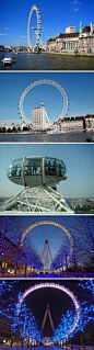 全称英国航空伦敦眼（The British Airways London Eye）又称千禧之轮是世界上首座、也曾经是世界最大的观景摩天轮。“伦敦眼”是伦敦最吸引游人的观光点，耸立于泰晤士河南畔的贝兰斯区，面向威斯敏斯特宫与大本钟。它是现在世界第三大摩天轮，是伦敦的地标。