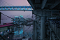 General 2048x1363 cityscape neon boat bridge ChongQing China