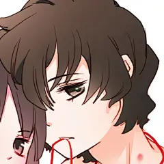 #余小熊和许兔兔#，快看漫画
▷情侣头像◁
@柚子海洋水ベ