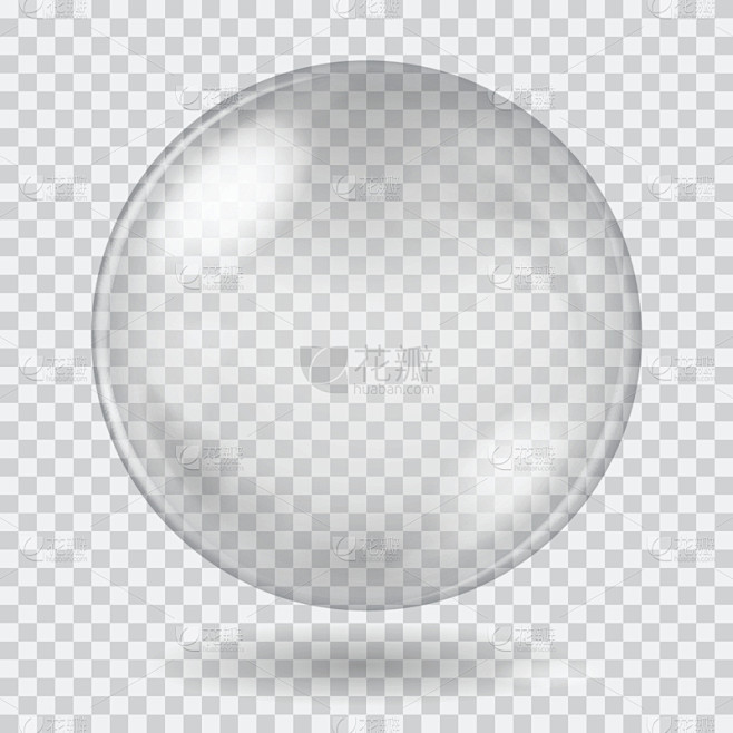 球体,巨大的,玻璃,白色,一个物体,矢量...