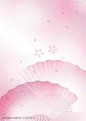 日式花纹-粉紫色扇形图片设计素材-素材公社免费素材下载并参与传素材送现金活动