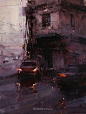 果断干脆的笔触，斯洛伐克画家Tibor Nagy (上)_博尔·纳吉 : 蒂博尔·纳吉Tibor Nagy，斯洛伐克艺术家，成长于一个爱艺术的家庭，自学绘画成为艺术家，他擅长以浓重的油画色彩来表现各种风景，油画果断、干脆。 …