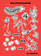 新年烟花&贴贴 - 小红书