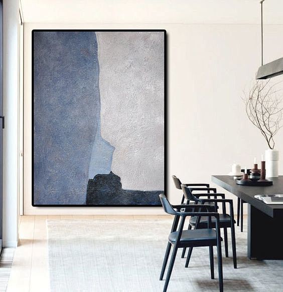 Large Abstract Art O...