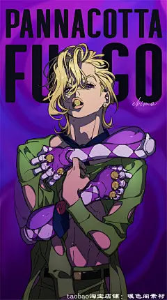 动漫JOJO的奇妙冒险系列同人图集原画插画壁纸图片素材 美术资料-淘宝网
