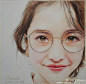 广东97年大学生超写实手绘，13岁“日法混血小模特”山田直美
