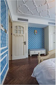 门复古装修设计图片