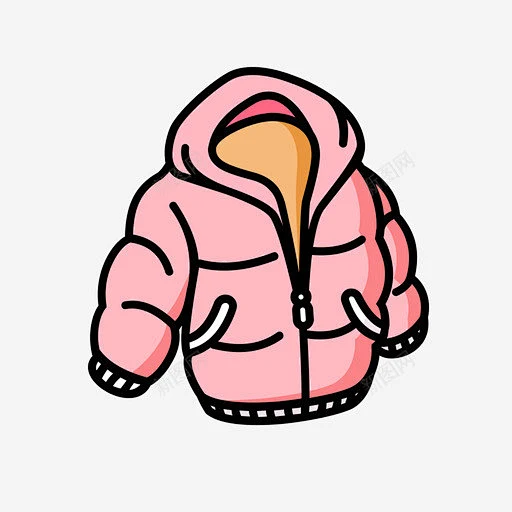 羽绒服 创意素材-花瓣网