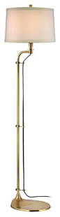 Hudson Valley Lighting L458-AGB Floor Lamp in Aged Brass - transitional - Floor Lamps - Mylightingsource
