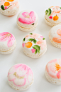 DIY floral macarons | sugar & cloth