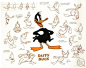 daffy-model-sheet-warner-brothers-animation-20630683-1024-814.jpg (1024×814)