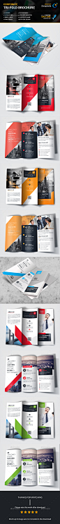 Corporate Trifold Bundle - Brochures Print Templates