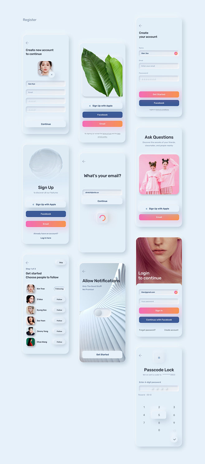 Skeuomorph Ui Kit : ...