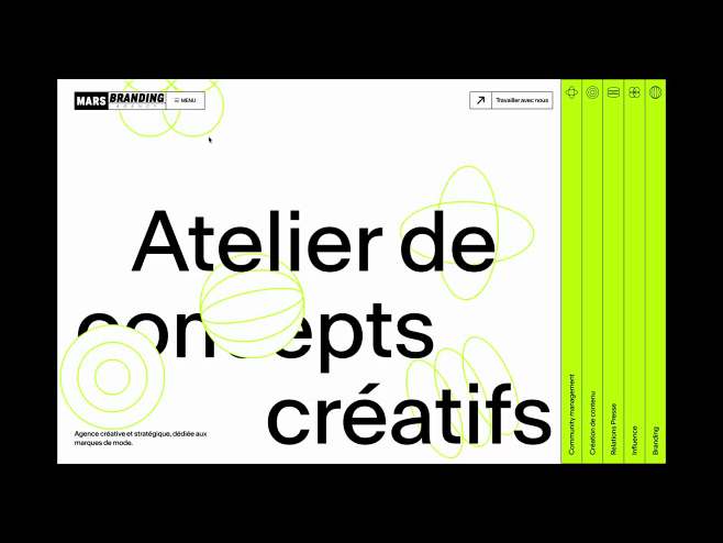 Menu - Awwwards