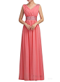 Amazon.com: Huafeiwude Women's V Neck Chiffon Floor Length Long Evening Dresses: Clothing