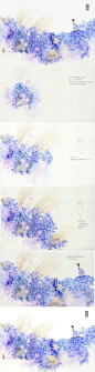 春天过去了 插画 水彩 手绘 教程 西门飞小雪__水彩  _T202045  _Shuicai 