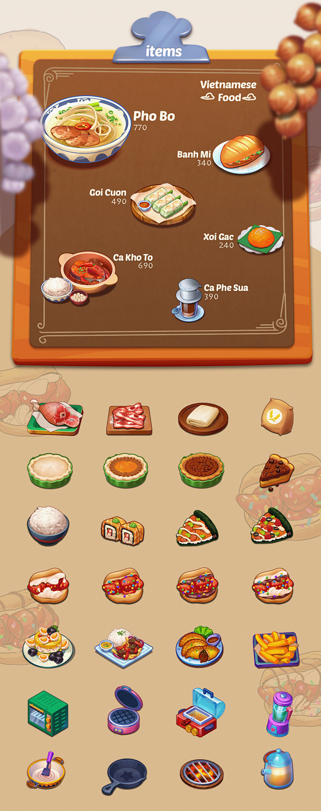 Game Art cooking gam...