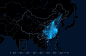 信息图，数据可视化，信息可视化，图表新闻，图表，中国春节迁徙地图 via Baidu Map ，百度迁徙[http://1806969598.qzone.qq.com]
