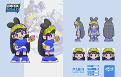 Dinsai Dash Project: 3D Model