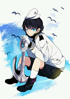 雨过泪流采集到动漫男生