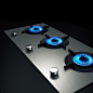 LUMINIST Direct Flame Gas Hob System by Arcelik Ind  Design Team  Ali Incukur