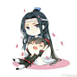 魔道祖师同人〖Q版〗
##魏无羡##蓝忘机##