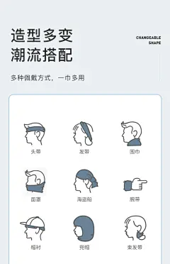 李宁防晒面罩骑行面巾围脖套冰丝男款魔术飞头脸巾摩托车夏季装备-tmall.com天猫