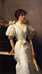 绘画 Catherine Vlasto 1897, John Singer Sargent (1856-1925)