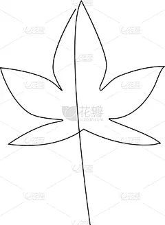 叶子,铅笔画,一个物体,生物学,简单,壁纸,现代,植物,草图,剪影