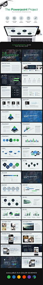 The Powerpoint Project - Powerpoint Template (Powerpoint Templates) main preview: