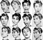 Woman face expressions sheet (Elizabeth Montgomery): 