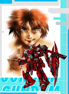 新UC世纪（动漫）手绘漫画插画国产原创卡通