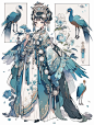 Midjourney AI绘画 九十期 国风少女 附指令