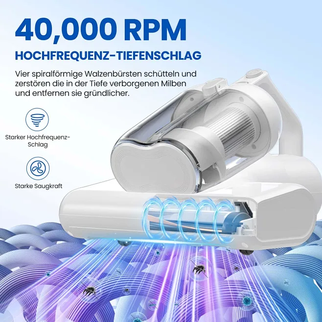 EVGATSAUTO Mattress Vacuum Cleaner With Dust Mite Sensor, Bed Mattress - View #9