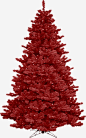树红色树圣诞树高清素材 创意素材 png素材