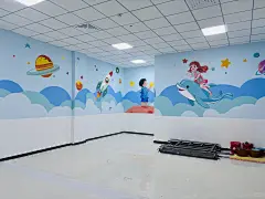 手绘儿童星空馆 - 小红书
