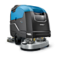 MxL - Walk-behind scrubber-dryer / battery-powered by Fimap | DirectIndustry : Power in an extra large size    The shape of the machine inspires a sense of safety and control, thanks to the harmonious and balanced design that promises a  user experience t