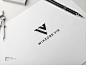 initial logo KETTER V lettering logo maker sport triangel logo UI V logo w logo WV LOGO
