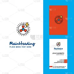 品牌名称,涡轮,创造力,垂直画幅,名片,商务,环境,风,技术,现代